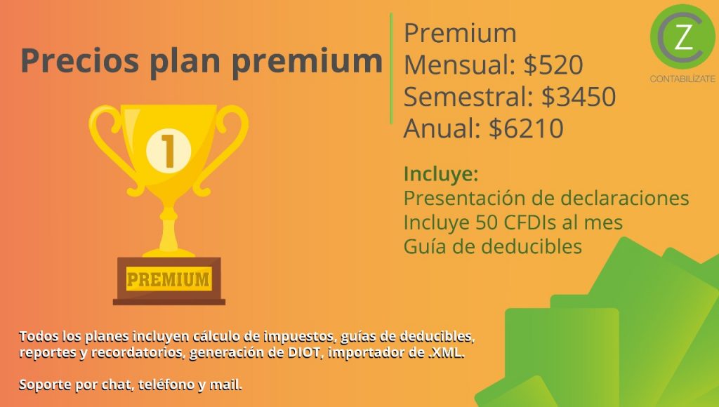 Plan premium 2
